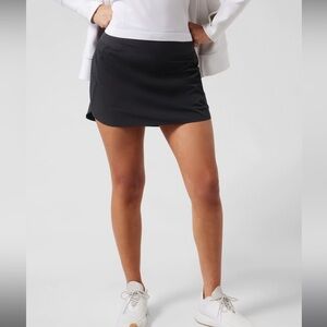 Athleta Run With It Skort 14” Black Size Medium
